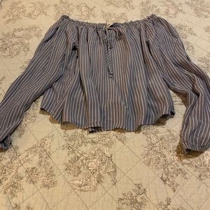 Easy woven long shirt